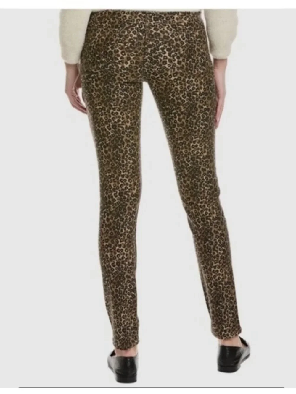 J. McLaughlin Leopard Animal Print Lexi Jean, Brown & Black | size 2